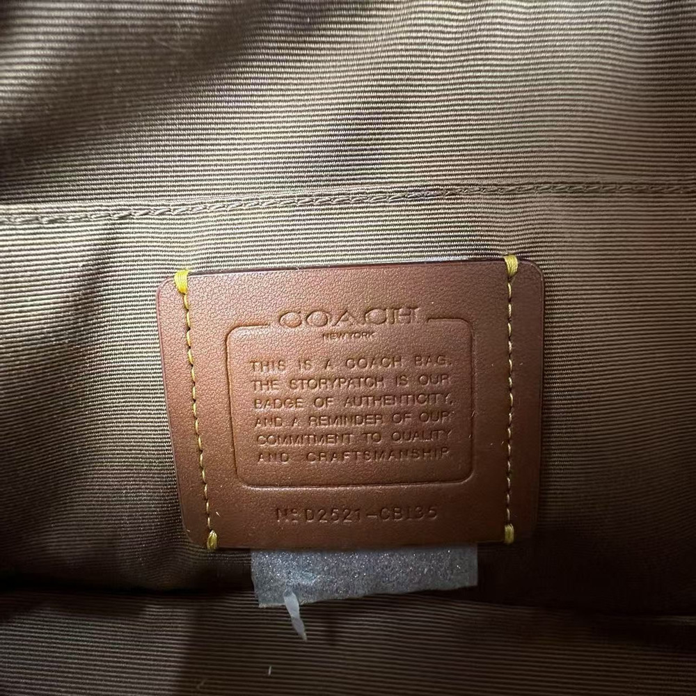 Coach Jayden Crossbody Bag With Surf Print In Leather/Chalk CBI35 NWT - Picture 6 of 8